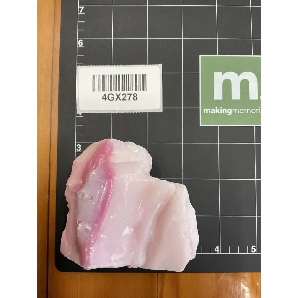 Pink Multitone Art Glass Cullet Glowing Manganese‎ Slag Glass #4GX278